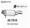 MAZDA FEC440100A End Silencer